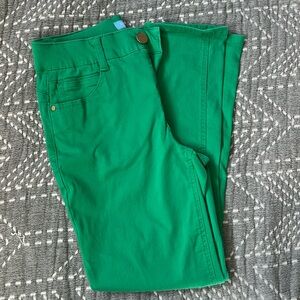 Green Draper James Skinny stretch pants